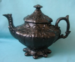 A Rare Scotish Black-Glazed Teapot c.1830