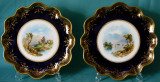 A Pair of Aynsley cabinet plates c.1880