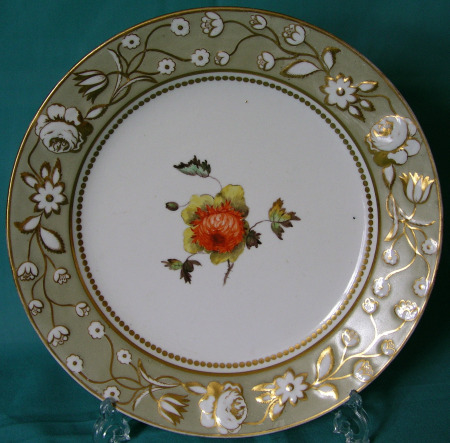 A Chamberlain-Worcester plate c.1810