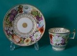 A Fine Coalport Coffee Cup and Saucer c.1810