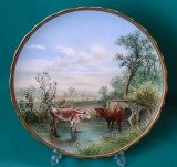 A Rare George Jones Porcelain Plate c.1865-70