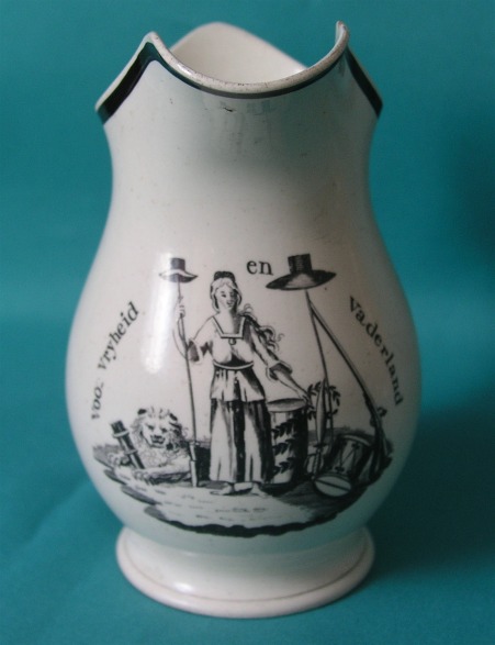 An 18th Century Leeds Creamware Jug