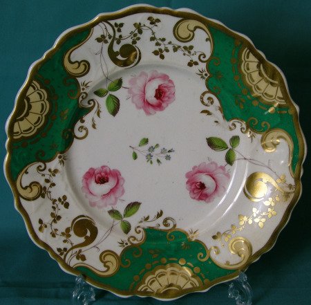 A dessert plate, possibly Ridgway c.1820