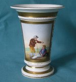 An English Porcelain Spill Vase c.1825